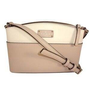 Kate Spade New York Grove Street Millie Crossbody Bag Cream Warm Beige Crossbody